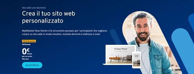 mywebsite builder now starter ionos gratis