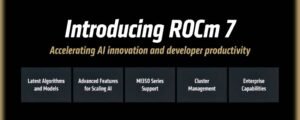 AMD ROCm 7 migliora prestazioni e amplia il supporto hardware