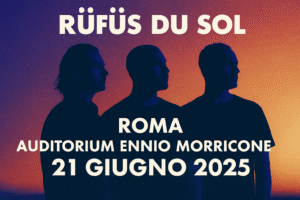 Rüfüs Du Sol live a Roma