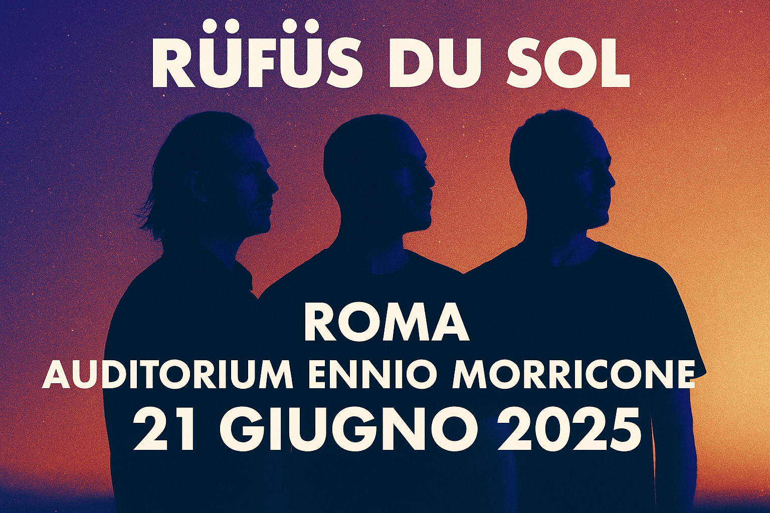 Rüfüs Du Sol live a Roma