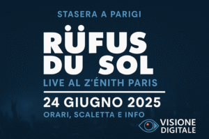 RÜFÜS DU SOL live a Parigi