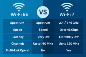 Wi-Fi 6E e Wi-Fi 7