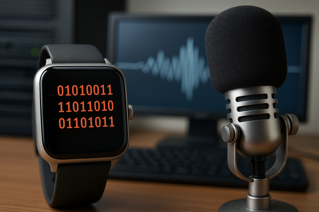 Smartwatch e attacchi acustici: nuova minaccia alle reti isolate