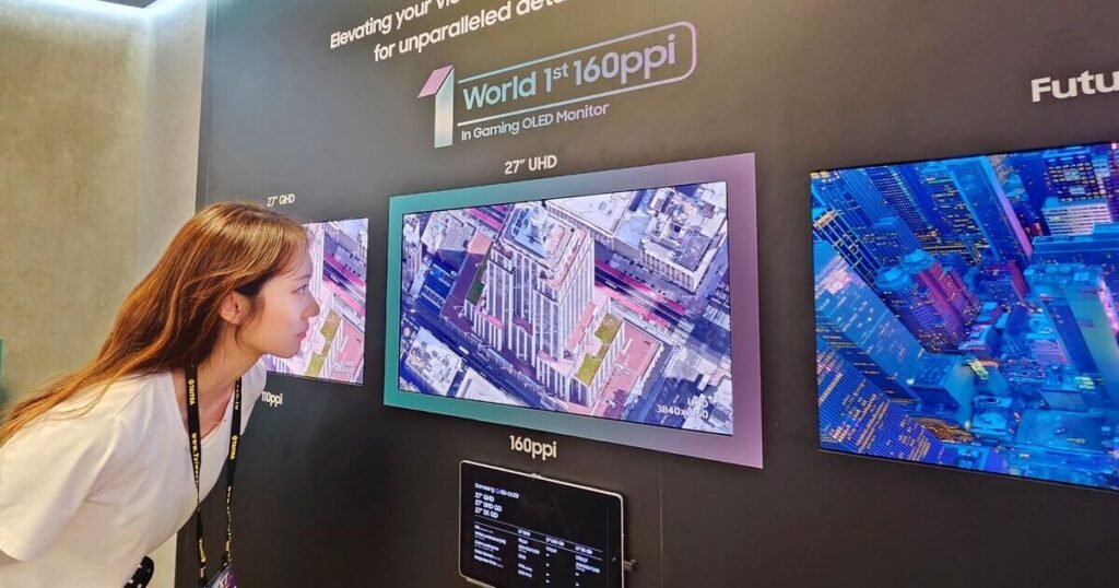 Samsung Display presenta il primo schermo QD-OLED da 27“ con risoluzione 5K