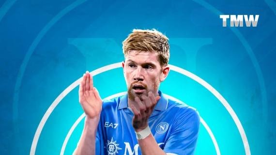 La missione di De Bruyne, La Repubblica (ed. Napoli): "Con il Napoli per puntare in alto" -