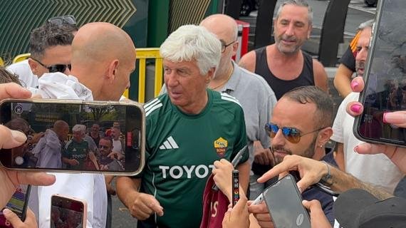 "Gasp: 'Mercato in ritardo'. Primo test del Sarri bis": il titolo de La Repubblica (ed. Roma) -