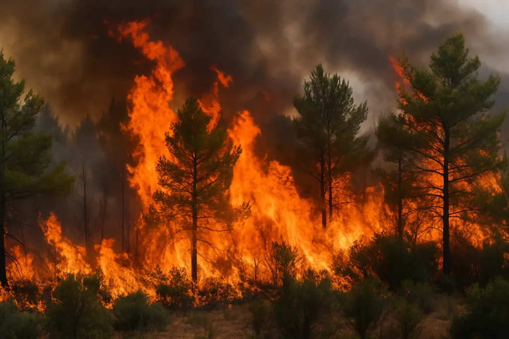 incendio Creta 2025