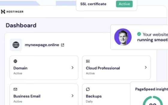 Dal portfolio all’e-commerce: costruisci il tuo sito con Hostinger e risparmia fino al 75%