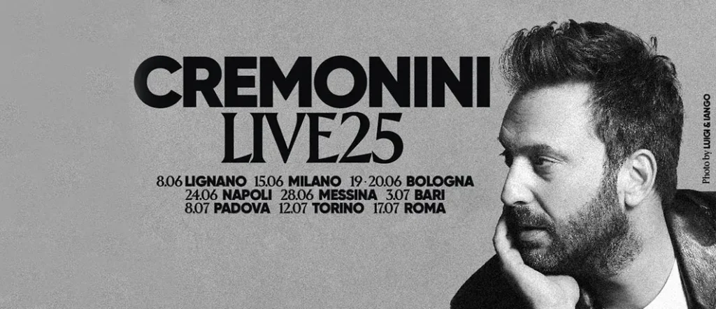 Cesare Cremonini a Bari