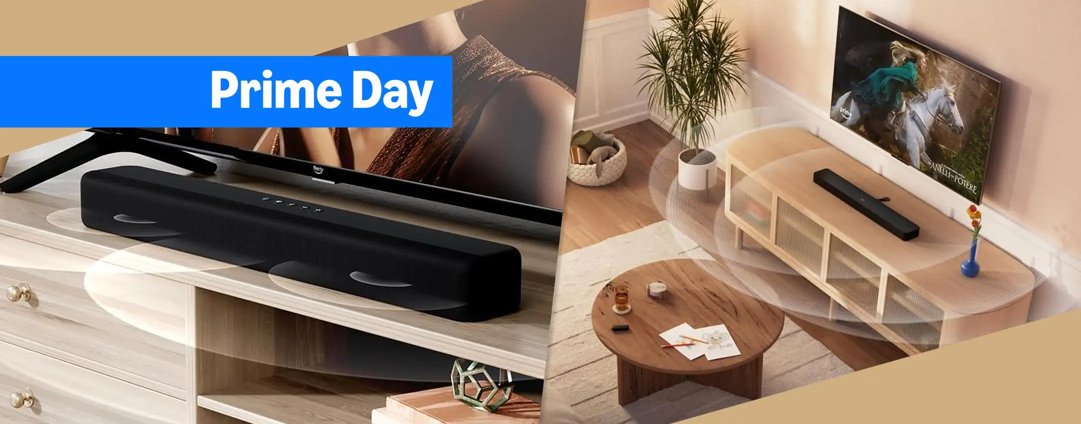 Fire TV Soundbar e Fire TV Soundbar in OFFERTA al Prime Day