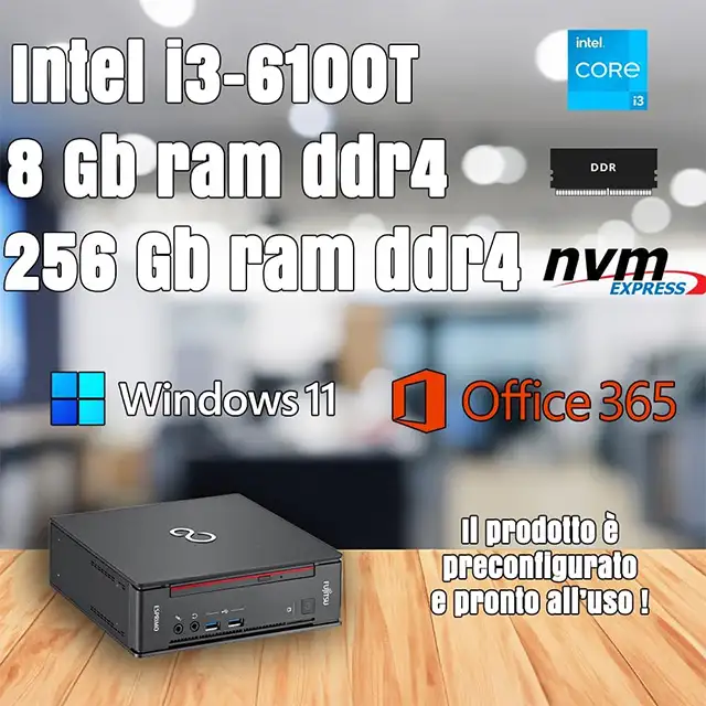 Fujitsu Esprimo Q957: le caratteristiche del Mini PC