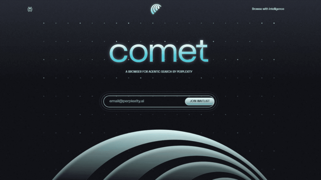 Comet, il browser di Perplexity per l'era dell'AI