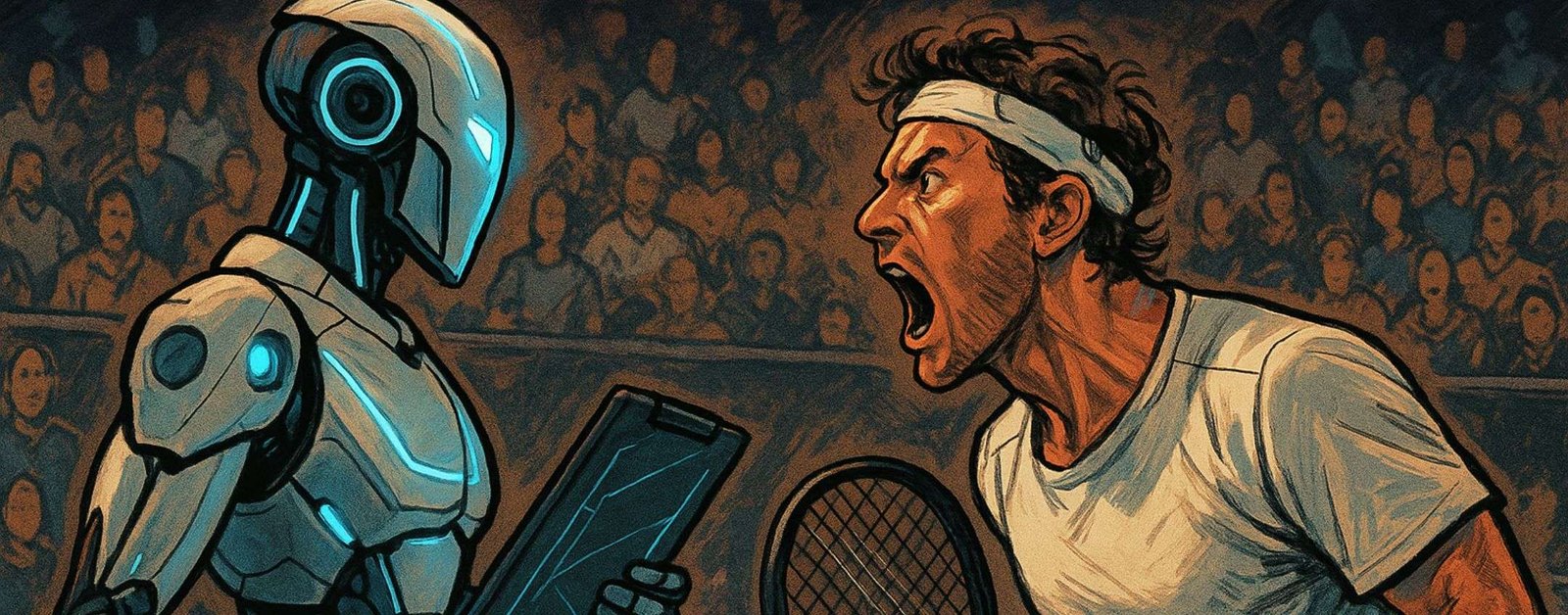 Wimbledon nel caos: l'AI sbaglia e i tennisti si ribellano