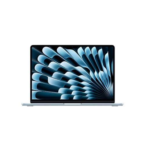 Apple Portatile MacBook Air 13” con chip M4 (2025): progettato per Apple Intelligence, display Liquid Retina da 13,6”, 16GB di memoria unificata, 512GB di archiviazione SSD, Touch ID; Celeste