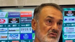Vivarini non è contento dopo l'1-0 contro il Rimini: "Mi aspettavo di più, concesso troppo" -