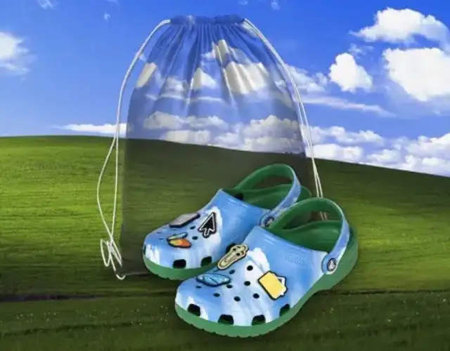 Le Crocs ufficiali di Windows XP