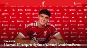 Giovanni Leoni è un nuovo giocatore del Liverpool: cessione record per il Parma -