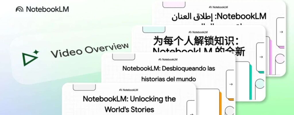 Google NotebookLM ora genera video anche in italiano