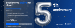 Internxt: cloud storage a vita con sconti fino all'85%