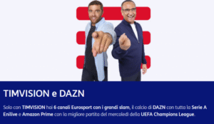 Passa a TIMVISION e guarda la serie A di DAZN a prezzo mai visto prima