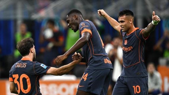 L'Inter batte 2-1 il Sassuolo e torna alla vittoria: le migliori immagini della partita -