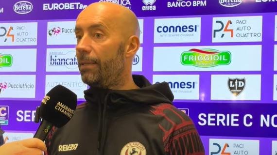 Arezzo, torna la vittoria. Bucchi: "Dobbiamo migliorare tanto. Regaliamo troppi gol" -