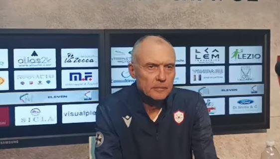 Pontedera, Menichini dopo il successo al fotofinish: "Iniezione di fiducia, vittoria dedicata ai tifosi" -