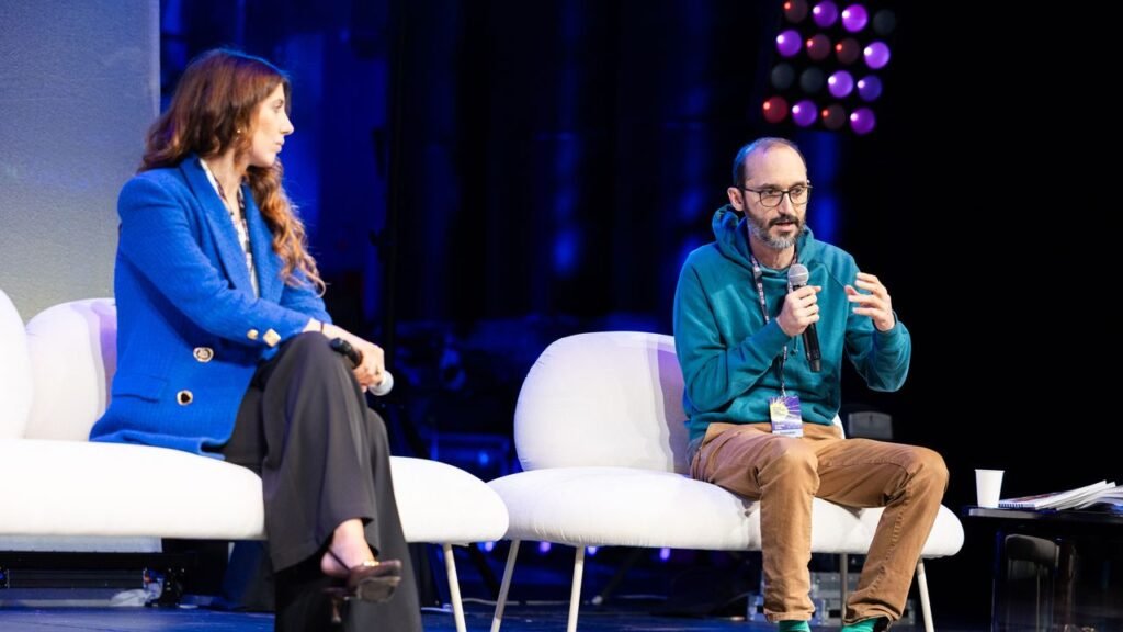 Angelica De Vito e Fabio Chiusi al Wired Next Fest Trentino 2025: