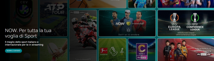 Serie A in streaming, giornata 6: quali partite farà vedere NOW?