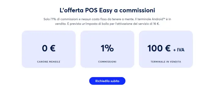 POS senza canone e a basse commissioni? C'è Smart Easy di Axerve