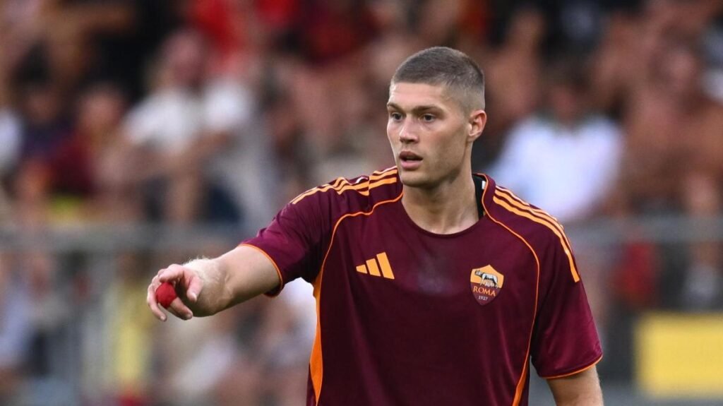 Roma, Dovbyk: "Era importante vincere. Sono felice di aver segnato" -