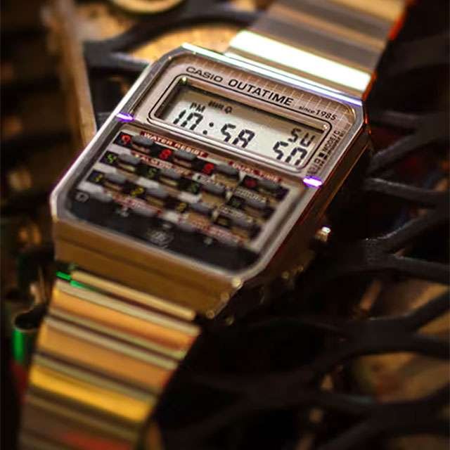 Il nuovo orologio digitale CASIO CA-500WEBF ispirato a Ritorno al Futuro