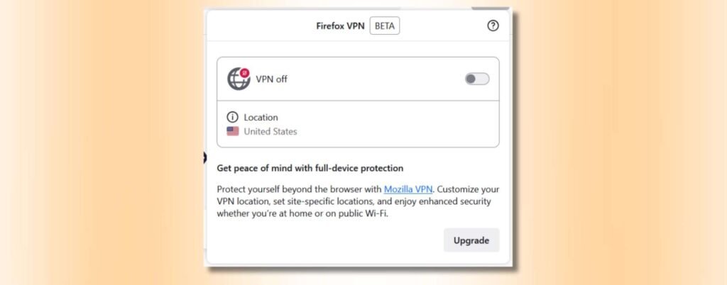 Mozilla Firefox lancia VPN integrata e gratuita: come funziona