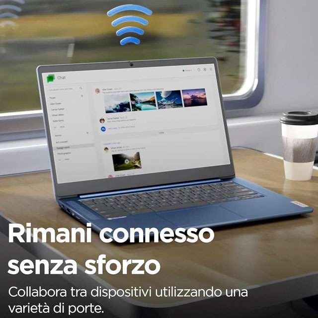 Il laptop Lenovo IdeaPad Slim 3 Chromebook