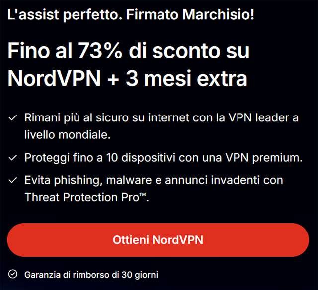 L'offerta di NordVPN