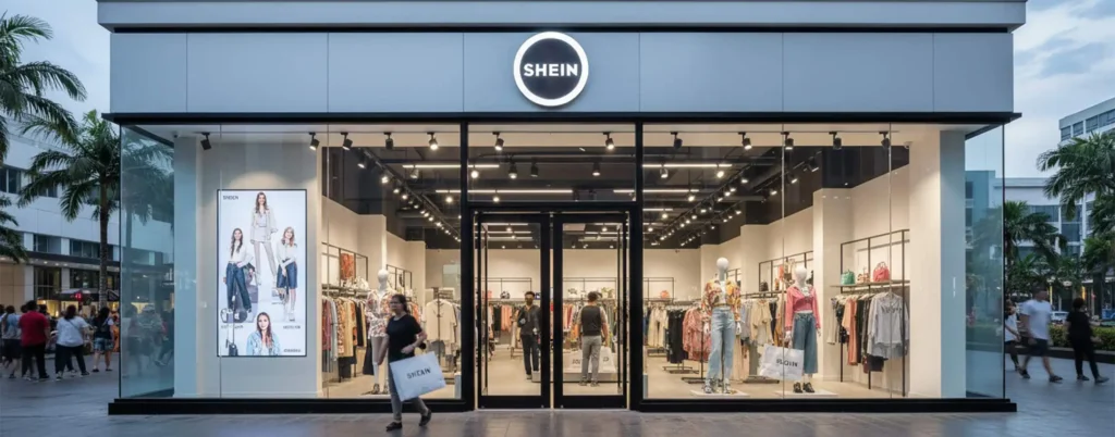 SHEIN sta per aprire il suo primo negozio fisico