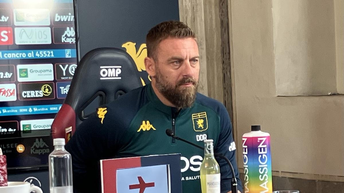 Genoa, De Rossi: "Voglio una partita con attributi e grande intensità anche fuori casa" -