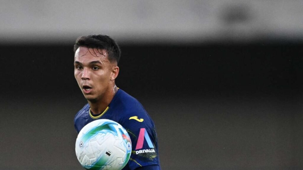 Gollonzo di Giovane: il Verona riprende il Parma al 65', assist di Mosquera -