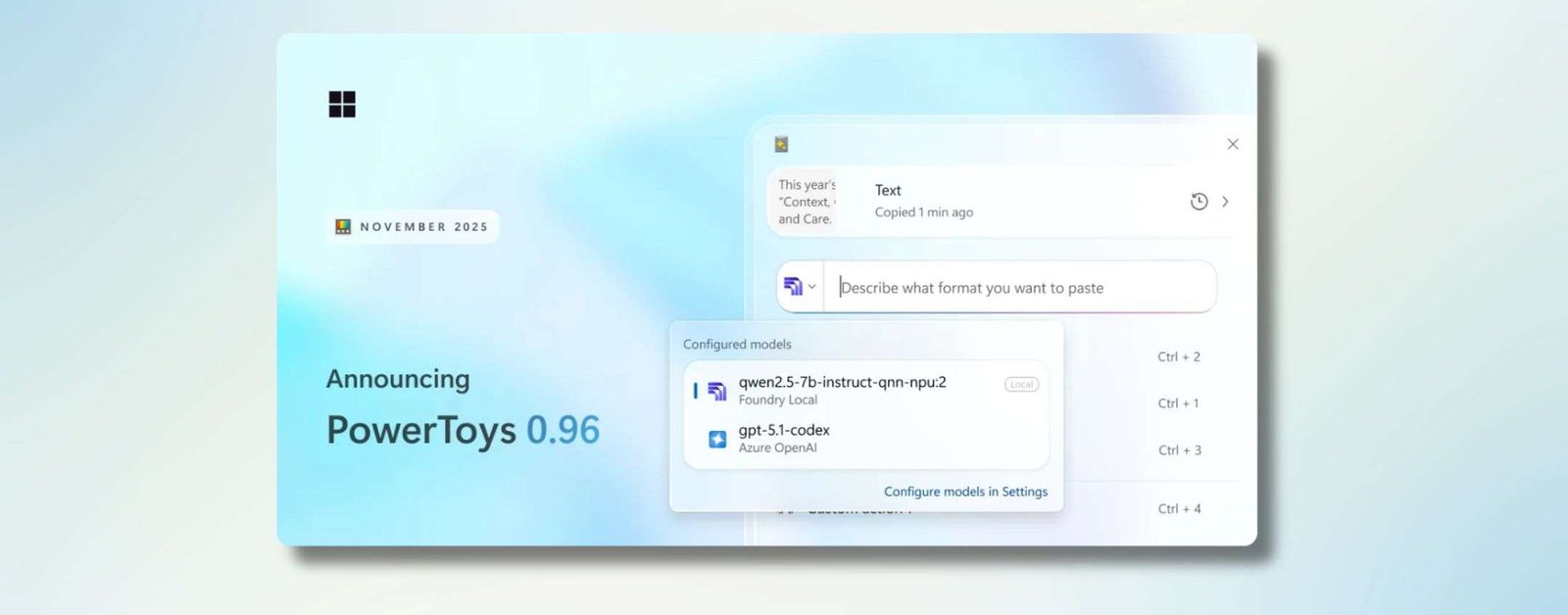 Windows 11, arriva il copia-incolla con l'AI in locale