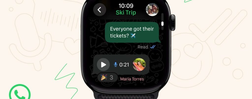 Meta rilascia l'app WhatsApp per Apple Watch