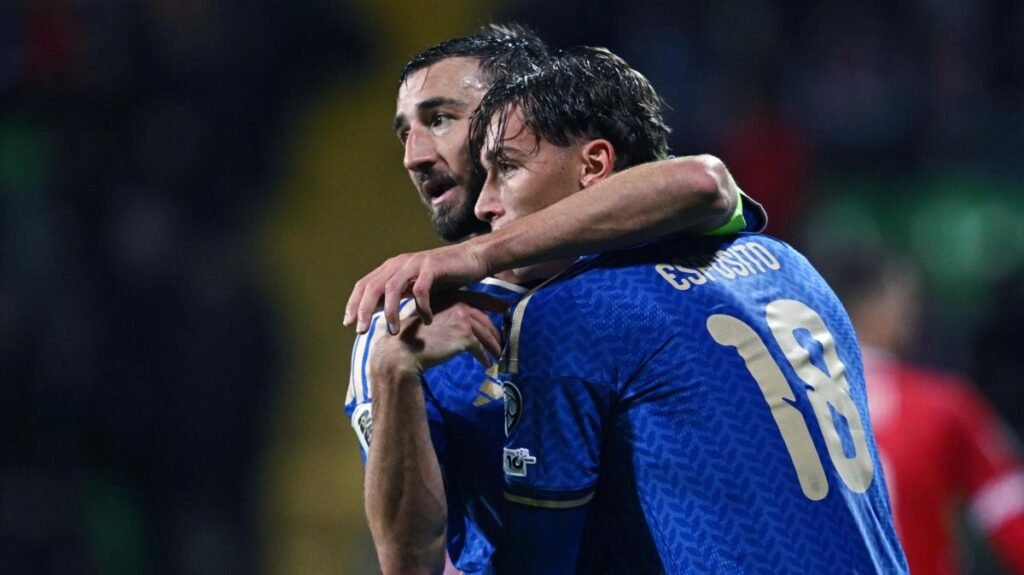 L'Italia vince in Moldova solo nel finale: saranno play-off. Gattuso arrabbiato coi tifosi -