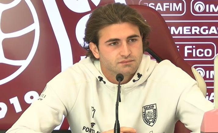 Reggiana, Portanova: "I punti persi ad Avellino dobbiamo riprenderceli contro l'Entella" -