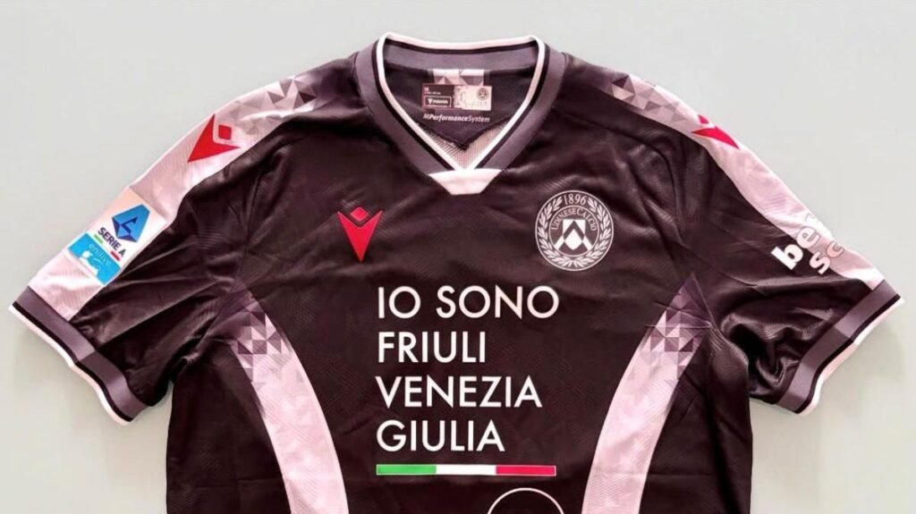 La maglia dell'Udinese - Tradizione, omaggio al passato e tanto design -