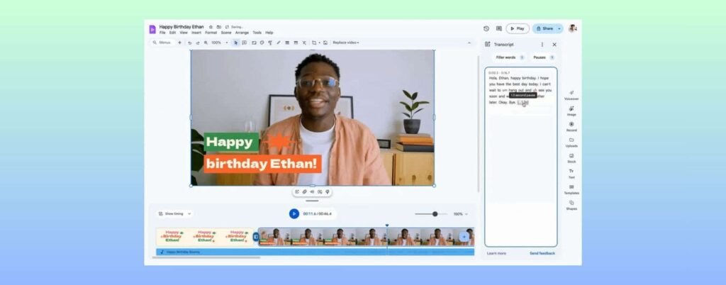 Google Vids per creare video rende gratuite alcune funzioni AI