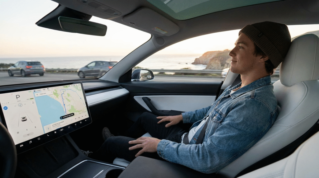 Guida autonoma di Tesla disponibile per i test in Italia