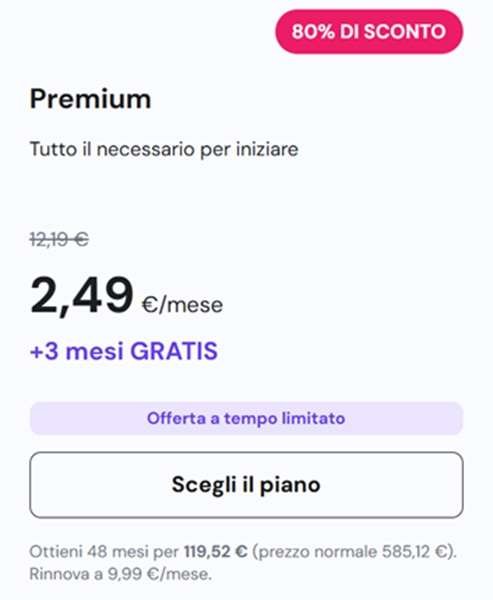 hostinger web hosting wordpress offerta