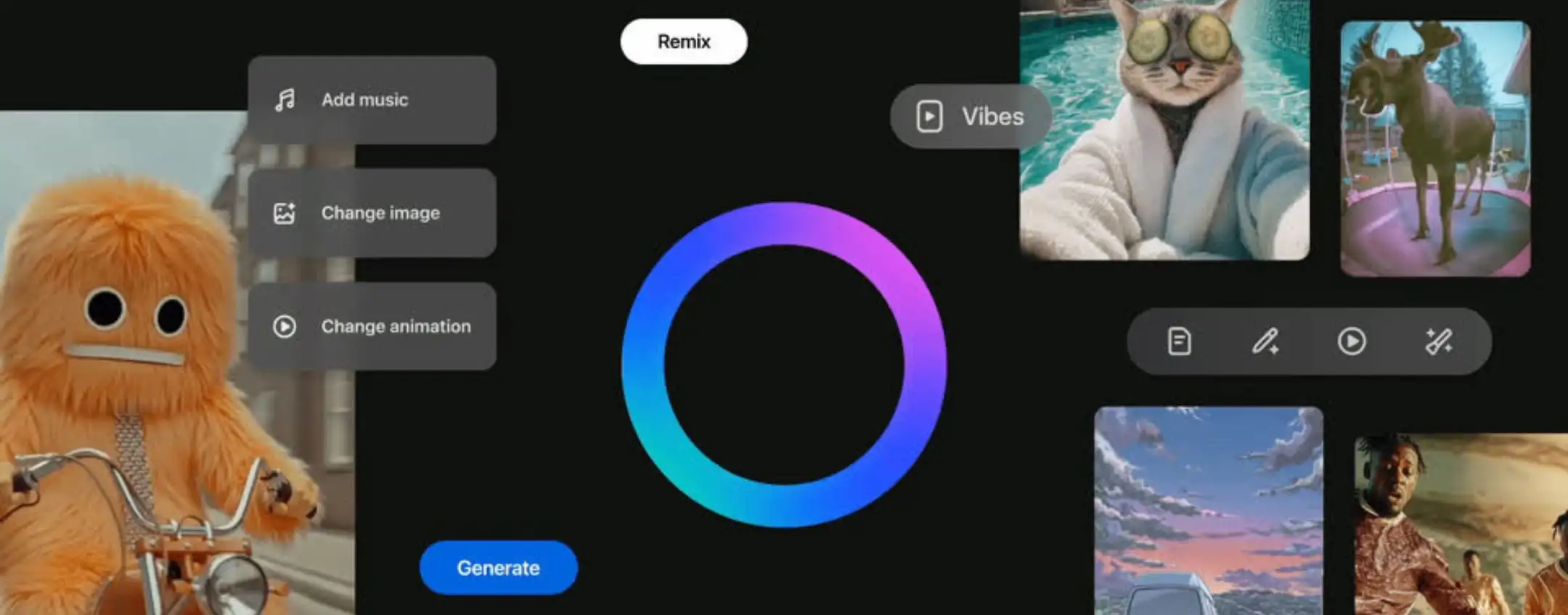 Meta lancia Vibes in Europa: il feed di video generati dall'AI