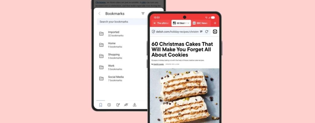 Vivaldi 7.7 su Android, si può aggiungere qualsiasi motore di ricerca