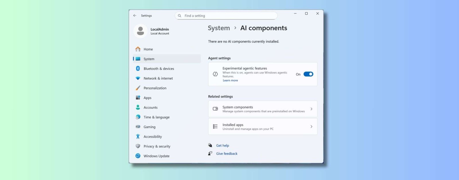Windows 11 25H2 con agenti AI e voci HD espressive