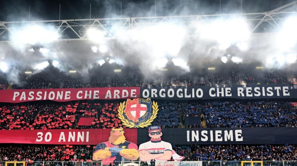 Il Genoa in dieci tiene, l'Atalanta non punge: reti bianche all'intervallo al "Ferraris" -